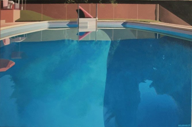 Adrien Belgrand, Piscine