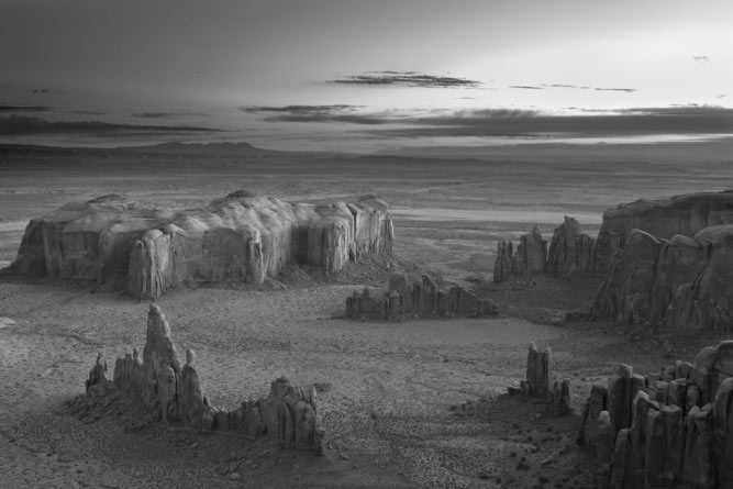 Mitch Dobrowner, Sunrise over Spires, Arizona