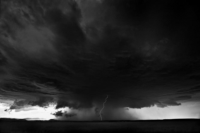 Mitch Dobrowner, Wall Cloud, Laramie Range, Wyoming