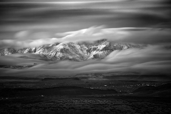 Mitch Dobrowner, Winter Storm, Black Rock Hills, Utah