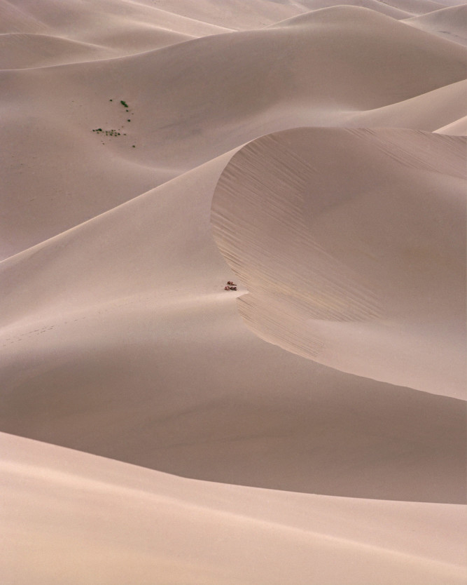 Paths, Flirt, Gobi, Mongolia