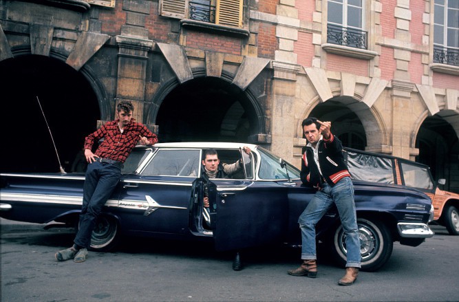 Yan Morvan, Fifties, Place des Vosges