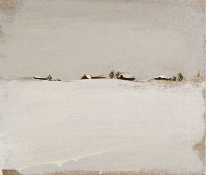 Gideon Rubin, Snow Landscape