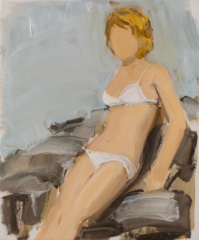 Gideon Rubin, White bikini