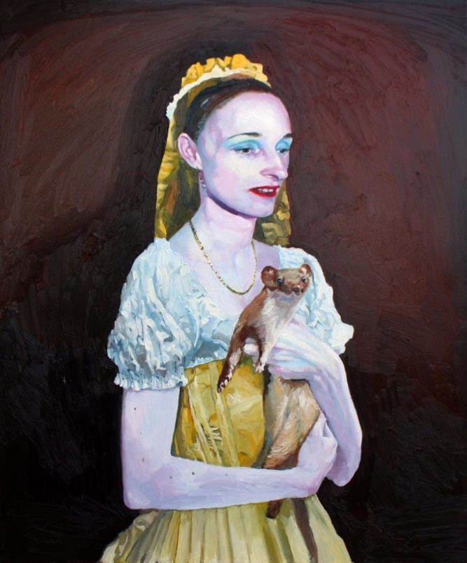 Xevi solà, Lady with an Ermine