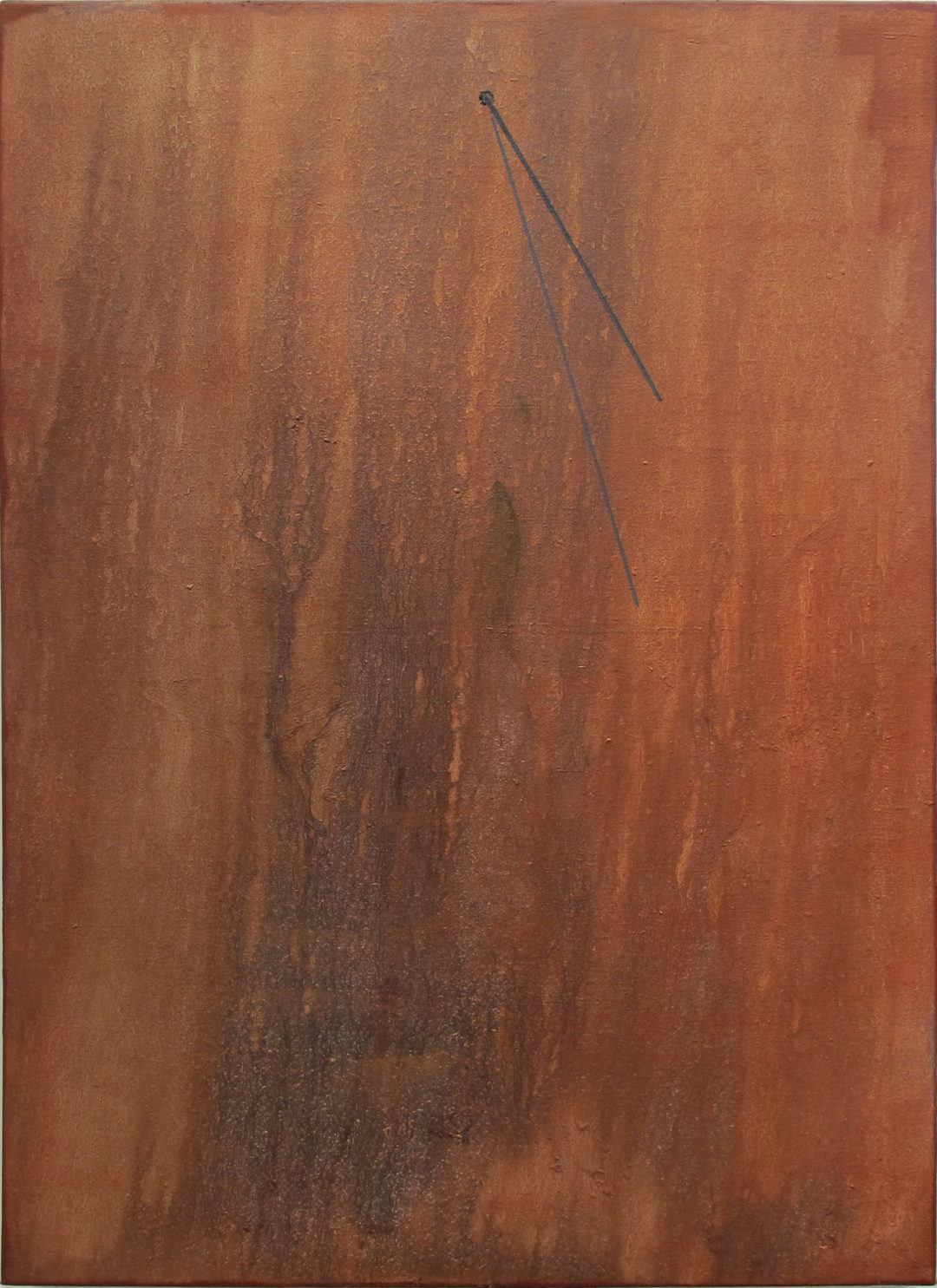 Benoît Blanchard, Index, huile sur toile, 81 x 60 cm, 2019