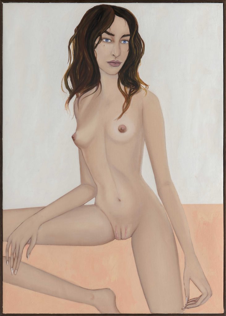 Galice, 92 x 65 cm, huile sur toile, 2019. © courtesy de la galerie THE PILL & Apolonia Sokol