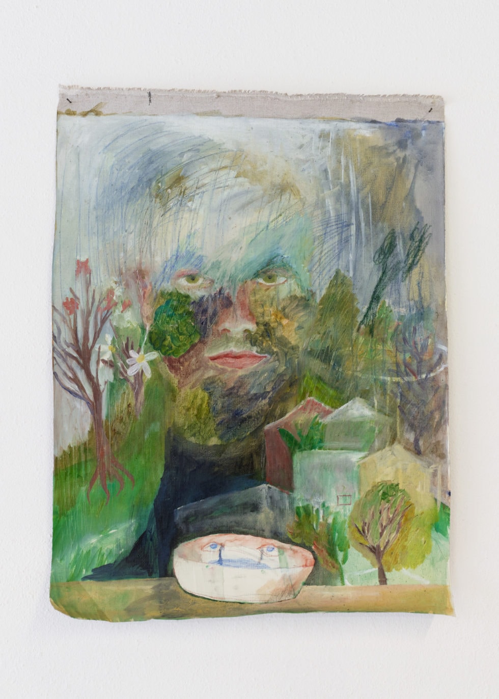 Masha Silchenko, Yugarawa, 50x62 cm, huile sur toile, 2019 © Masha Silchenko