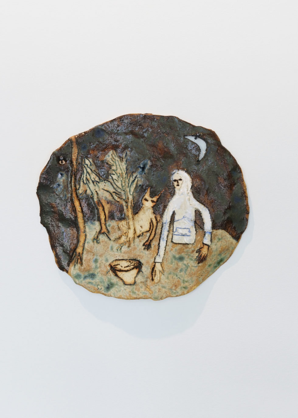 Masha SIlchenko 24x24cm, ceramic, 2019 © Masha Silchenko