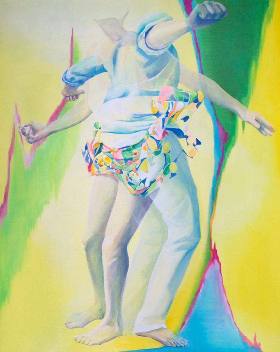 Marion Charlet, Ciao IV, 100x80cm, 2020
