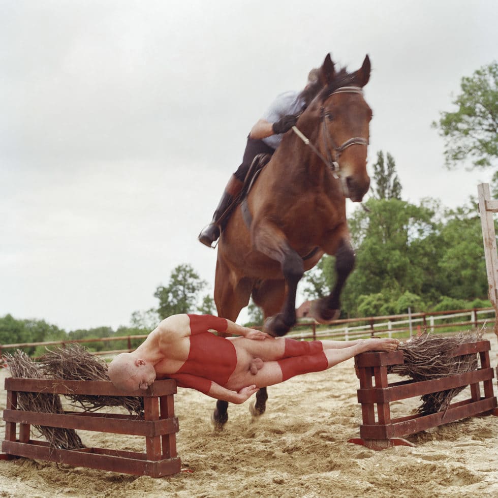 Eric Madeleine, supplément d'information (barre d'obstacle) 1994 ©