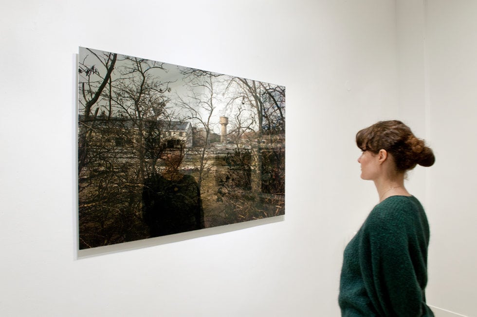 Marc Lathuillière, Vue de l'exposition: "Fractal spaces", Galerie Binome, 2018 ©